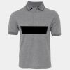 JB's  BIRDS EYE POLO   CHARCOAL - S Thumbnail