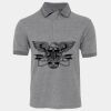 JB's  BIRDS EYE POLO   CHARCOAL - S Thumbnail