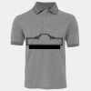 JB's  BIRDS EYE POLO   CHARCOAL - S Thumbnail