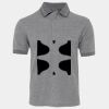 JB's  BIRDS EYE POLO   CHARCOAL - S Thumbnail