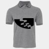JB's  BIRDS EYE POLO   CHARCOAL - S Thumbnail