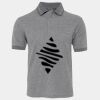 JB's  BIRDS EYE POLO   CHARCOAL - S Thumbnail