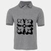 JB's  BIRDS EYE POLO   CHARCOAL - S Thumbnail
