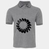 JB's  BIRDS EYE POLO   CHARCOAL - S Thumbnail