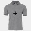 JB's  BIRDS EYE POLO   CHARCOAL - S Thumbnail