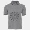 JB's  BIRDS EYE POLO   CHARCOAL - S Thumbnail