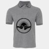 JB's  BIRDS EYE POLO   CHARCOAL - S Thumbnail