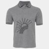 JB's  BIRDS EYE POLO   CHARCOAL - S Thumbnail