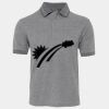 JB's  BIRDS EYE POLO   CHARCOAL - S Thumbnail