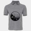 JB's  BIRDS EYE POLO   CHARCOAL - S Thumbnail