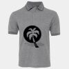JB's  BIRDS EYE POLO   CHARCOAL - S Thumbnail
