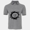 JB's  BIRDS EYE POLO   CHARCOAL - S Thumbnail