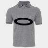 JB's  BIRDS EYE POLO   CHARCOAL - S Thumbnail