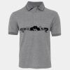 JB's  BIRDS EYE POLO   CHARCOAL - S Thumbnail