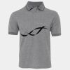 JB's  BIRDS EYE POLO   CHARCOAL - S Thumbnail