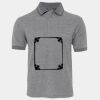 JB's  BIRDS EYE POLO   CHARCOAL - S Thumbnail