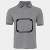 JB's  BIRDS EYE POLO   CHARCOAL - S Thumbnail