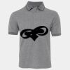 JB's  BIRDS EYE POLO   CHARCOAL - S Thumbnail