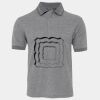 JB's  BIRDS EYE POLO   CHARCOAL - S Thumbnail