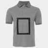 JB's  BIRDS EYE POLO   CHARCOAL - S Thumbnail