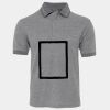JB's  BIRDS EYE POLO   CHARCOAL - S Thumbnail