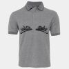 JB's  BIRDS EYE POLO   CHARCOAL - S Thumbnail
