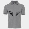 JB's  BIRDS EYE POLO   CHARCOAL - S Thumbnail
