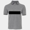 JB's  BIRDS EYE POLO   CHARCOAL - S Thumbnail