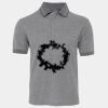 JB's  BIRDS EYE POLO   CHARCOAL - S Thumbnail