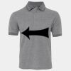 JB's  BIRDS EYE POLO   CHARCOAL - S Thumbnail