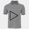 JB's  BIRDS EYE POLO   CHARCOAL - S Thumbnail