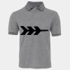 JB's  BIRDS EYE POLO   CHARCOAL - S Thumbnail