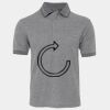 JB's  BIRDS EYE POLO   CHARCOAL - S Thumbnail