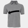 JB's  BIRDS EYE POLO   CHARCOAL - S Thumbnail