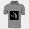 JB's  BIRDS EYE POLO   CHARCOAL - S Thumbnail