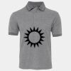 JB's  BIRDS EYE POLO   CHARCOAL - S Thumbnail