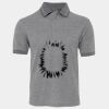 JB's  BIRDS EYE POLO   CHARCOAL - S Thumbnail