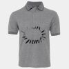 JB's  BIRDS EYE POLO   CHARCOAL - S Thumbnail
