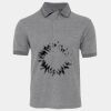 JB's  BIRDS EYE POLO   CHARCOAL - S Thumbnail