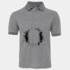JB's  BIRDS EYE POLO   CHARCOAL - S Thumbnail