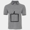 JB's  BIRDS EYE POLO   CHARCOAL - S Thumbnail