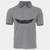 JB's  BIRDS EYE POLO   CHARCOAL - S Thumbnail