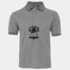 JB's  BIRDS EYE POLO   CHARCOAL - S Thumbnail