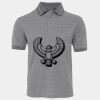 JB's  BIRDS EYE POLO   CHARCOAL - S Thumbnail