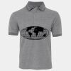 JB's  BIRDS EYE POLO   CHARCOAL - S Thumbnail