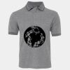 JB's  BIRDS EYE POLO   CHARCOAL - S Thumbnail
