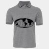 JB's  BIRDS EYE POLO   CHARCOAL - S Thumbnail