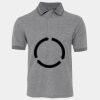 JB's  BIRDS EYE POLO   CHARCOAL - S Thumbnail