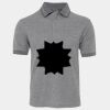 JB's  BIRDS EYE POLO   CHARCOAL - S Thumbnail
