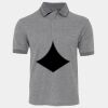JB's  BIRDS EYE POLO   CHARCOAL - S Thumbnail